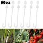 Support Your Plants 100PCS J Shaped Ear Hooks for Plant Growth Control