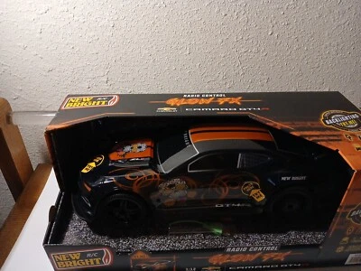 New Bright (1:12) Glow FX Camaro GT4.R Battery Radio Control Black Car NiB - Image 1 of 3