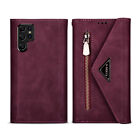Case For Samsung Galaxy S22 S21 S20 Note 20 10 9 Leather Wallet Flip Phone Cover