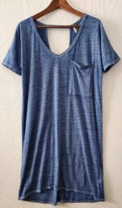 Jaclyn Intimates Gris Azul Camiseta Larga Vestido para Dormir Talla Mediana - Imagen 1 de 8