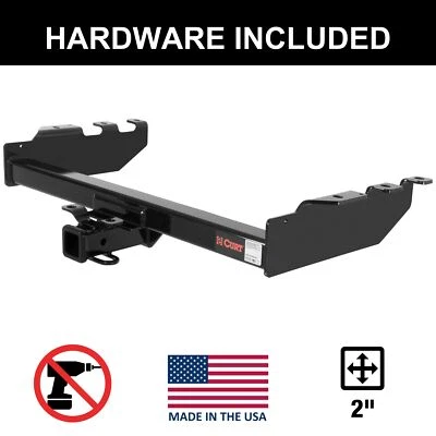 CURT Class 4 Hitch for 2007 GMC Sierra 1500 HD Classic (Excludes Roll Pan) - Image 1 of 4