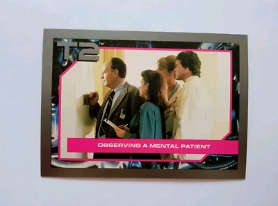 Terminator 2 Observing Mental Patient Impel Card 1991  - Bild 1 von 2