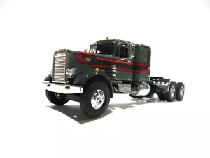 1ST GEAR DCP 1/64 SCALE PETERBILT 351 SMALL BUNK GRAY, RED & GRAY STRIPES - Picture 1 of 6