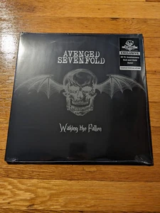 AVENGE SEVENFOLD WAKING THE FALLEN NEWBURY COMICS RED & GOLD SWIRL VINYL NEW 2LP - Picture 1 of 3