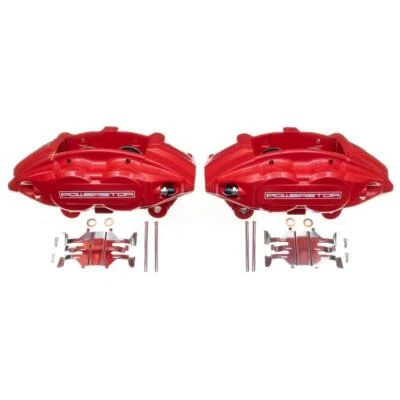 PowerStop Red Calipers W/o Brackets for 09-13 Infiniti FX50 Front - Image 1 of 4