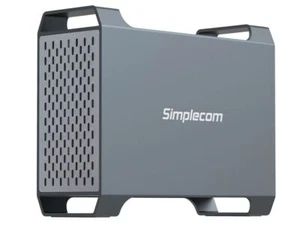 Simplecom SE482 SuperSpeed USB Dual Bay 3.5" SATA Hard Drive RAID Enclosure USB- - Picture 1 of 7