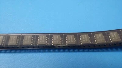 (100) HCPL2631 AGILENT Optocoupler Logic-Out Open Collector DC-IN 2-CH DIP-8 SMD - Image 1 of 4