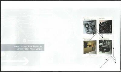 Canada   # 2488    "Canadian Innovations"     Brand New  2011   Ofdc Block Issue - Image 1 of 2