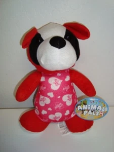 Kellytoy roter Welpe Hund Liebe Kuscheltier Plüschtier Valentinstag Neu mit Etikett - Bild 1 von 7