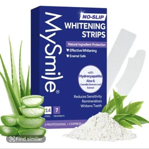 MySmile Zahnaufhellungsstreifen 14 Behandlungsset, Hydroxylapatit-Infuse - Bild 1 von 8