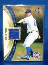 2005 Upper Deck MLB Artifacts Mark Prior /325 Game Used Chicago Cubs MLB-MP