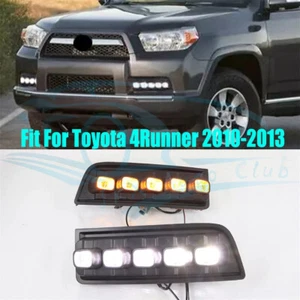 Par de luces antiniebla de conducción diurna LED DRL para Toyota 4Runner 2010-13 p - Imagen 1 de 12
