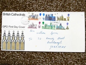 BRITISH CATHEDRAL STAMPS FIRST DAY COVER - 28 MAY 1969 (First Day Of issue) - Picture 1 of 4