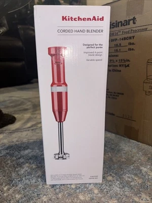 Batidora de mano KitchenAid KHBV53 180W velocidad variable - roja Foto 1 de 2