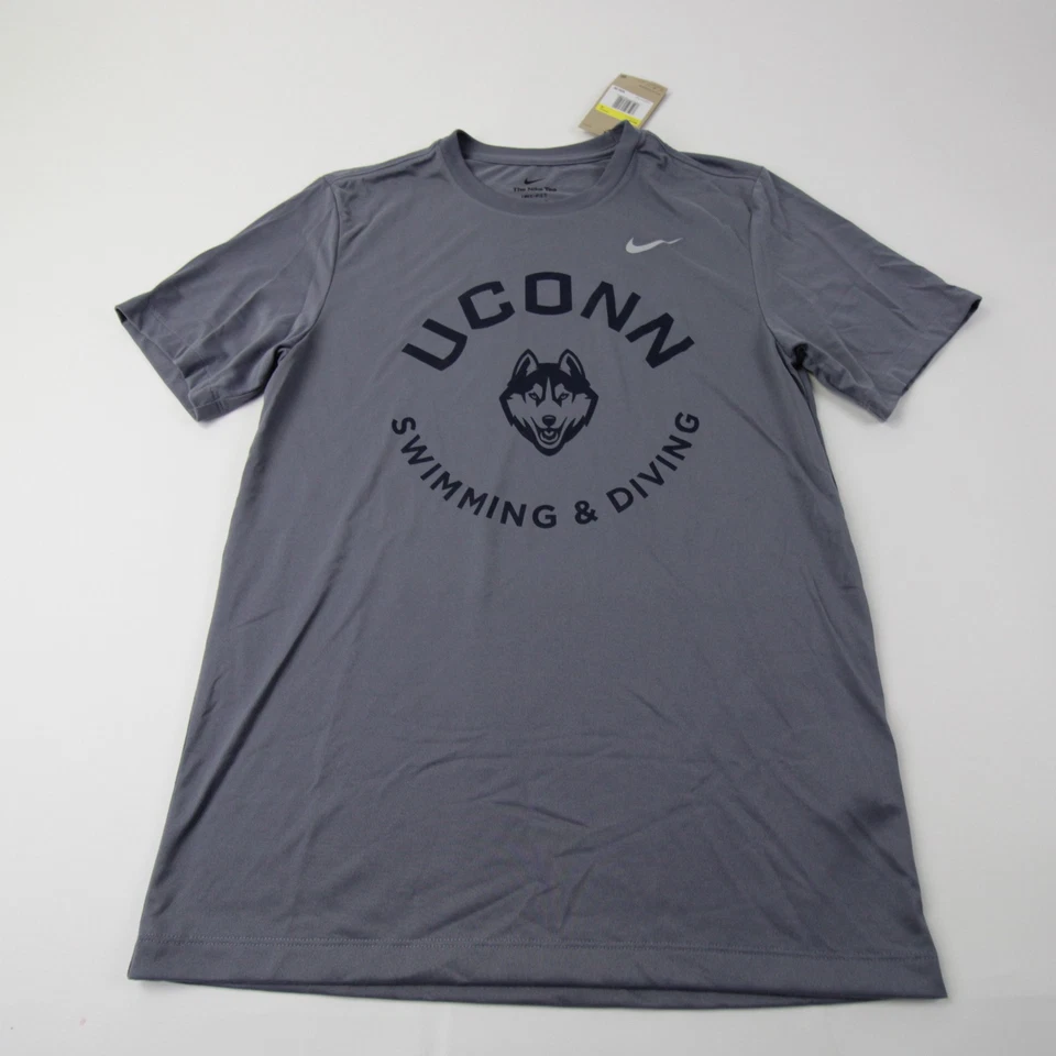 UConn Huskies Nike Dri-Fit Camisa Manga Corta Para Hombre Gris Oscuro Nueva Foto 1 de 3