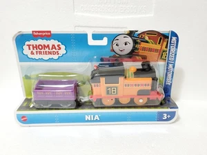 Thomas & Friends Nia Motorized Engine with Cargo Car Fisher-Price TrackMaster - Picture 1 of 5