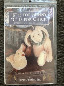 Primitive Pattern For A Bunny & Chick New & Uncut Indygo Junction Inc. - Picture 1 of 1