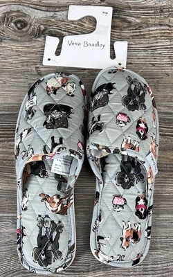 Vera Bradley Dog Show Slippers Size Medium 7-8 Vera Bradley NWT - Image 1 of 4