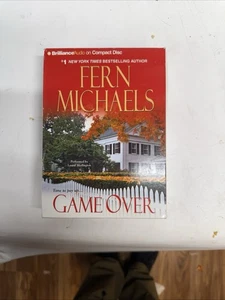 Fern Michaels GAME OVER audio on compact disc (book 3 revenge of the sisterhood) - Picture 1 of 2