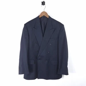 Mens Christian Dior Double Breasted Blazer Smart Suit Jacket UK 40R - Picture 1 of 11