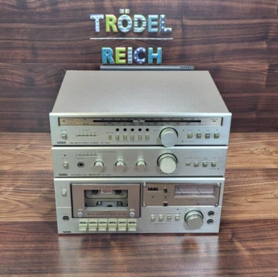 SABA CI300 Verstärker CT300 Tuner CD300 Tapedeck Mini Anlage 12 Monate Garantie - Bild 1 von 4