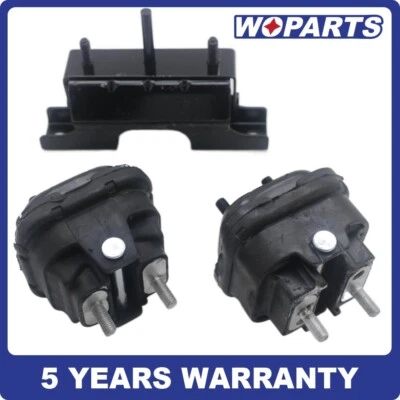 Juego de montaje de motor y transmisión 3 piezas apto para Chevrolet Trailblazer EXT 5,3 L 2003-2006 Foto 1 de 4