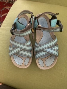 Keen blaue Riemchensandalen 8 Damen Wandern, wasserdicht, bequem - Bild 1 von 6