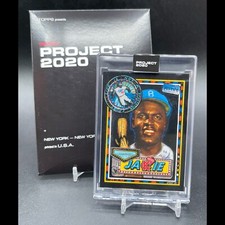 2020 Topps PROJECT 2020 Card #114 JACKIE ROBINSON By Efdot E22