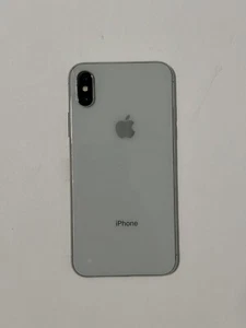 Apple iPhone X Silver original OEM frame housing - Picture 1 of 7