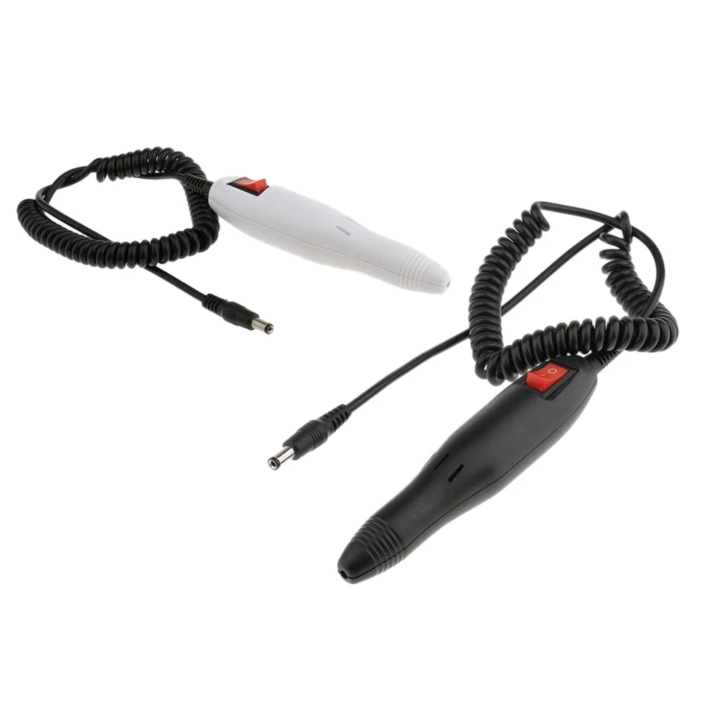 Ersatz-Netzkabel Für Elektrischen Nagelbohrer – 1,8 M Länge, 3-Pin-Stecker (schwarz)