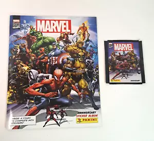 Colección de revistas álbum Panini 80 aniversario Marvel con 1 paquete de pegatinas - Imagen 1 de 2