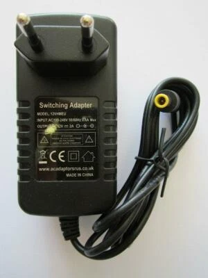 EU 12V TECHNICS SX-KN501 SX-KN501EK TASTATUR AC ADAPTER NETZTEIL STECKER - Bild 1 von 3