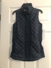 Novo com etiquetas Athleta Rock Molas Colete Verde-Azulado/Azul/Verde Extra Extra Pequeno