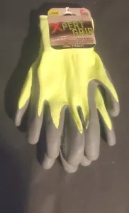 Gloves Xpert Grip Rubber Honeycomb High Visibility Safety Work MidWest - Picture 1 of 4