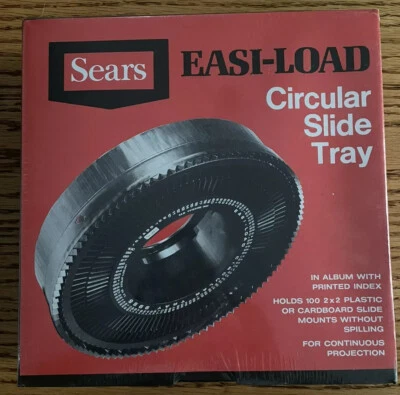 NEW SEALED NOS Sears Easi-Load Circular Slide Tray - Image 1 of 2