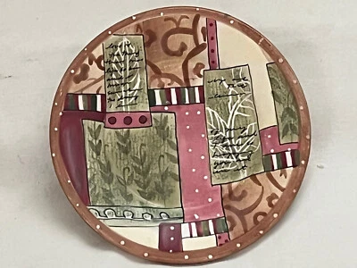 Bandeja de plato de velas Yankee arte de diseño por Noelle Dahlen Love Letters 4 3/4" redonda Foto 1 de 3