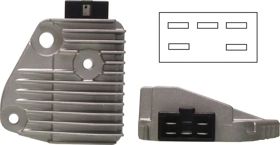 Regulador/rectificador para Yamaha XV 125 H Virago 1999 Foto 1 de 1