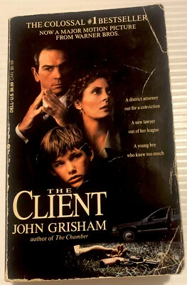 John Grisham 1994 ВИНТАЖНАЯ книга в мягкой обложке КЛИЕНТ - Изображение 1 из 2