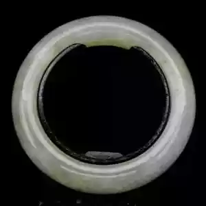 15.72ct Natural Untreated Light Green Jade Gemstone Myanmar Ring Size 7 - Foto 1 di 3