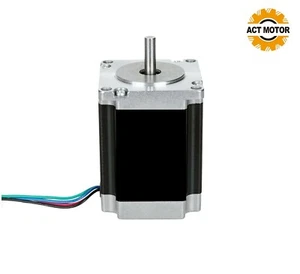 Nema 23 Motore Passo-Passo 270 oz-In 3A 78mm Φ6,35mm 23HS8430 4 fili - Photo 1/5