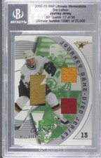 2002-03 ITG Be A Player Ultimate Memorabilia 3rd Edition /50 Bill Guerin