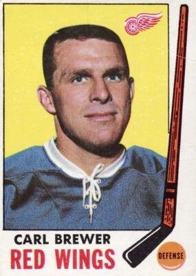1969-70 Topps Carl Brewer #59 - Image 1 of 2