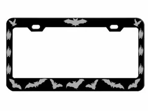 Bats Animal Design Heavy Duty Metal Car License Plate Frame  - Picture 1 of 4