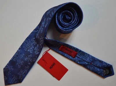 Corbata de seda HUGO (Etiqueta Roja) de Hugo Boss 'Corbata 6 cm' nueva con etiquetas  Foto 1 de 4