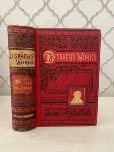 1881 Literary Character Men Of Genius, Literary Miscellanies Isaac Disraeli - Picture 1 of 5