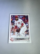 2022 Topps Series 1 Tony Santillan Rookie No. 111