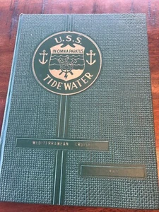USS Tidewater Mediterranean Deployment Cruise Year Log 1965 Navy - Picture 1 of 20