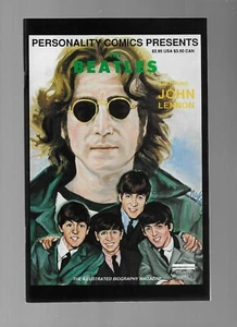 Personality Comics Presents The Beatles (1991) #1A edición estándar de John Lennon - Imagen 1 de 2