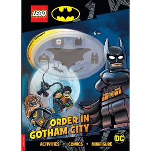 LEGO Batman Order in Gotham City LEGO Book with LEGO Batman Minifigure - Imagen 1 de 1