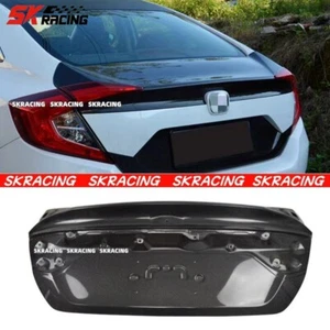 Fits 2016-2021 Honda Civic 10th Carbon Fiber Performance Tailgate Boot Lid Kit - Picture 1 of 17